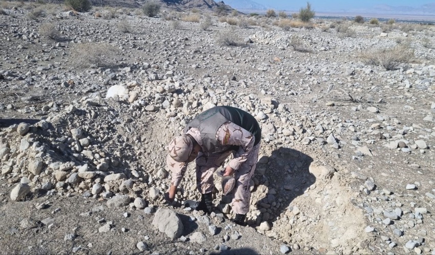 اجرای بذرکاری باحضور بسیجیان شهرستان حاجی آباد