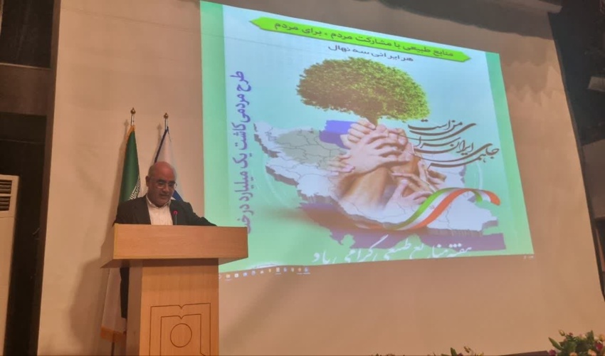 مدیرکل منابع طبیعی و آبخیزداری هرمزگان در حاشیه نمایشگاه طبیعت  : هرمزگان پیشرو در تولید نهال است