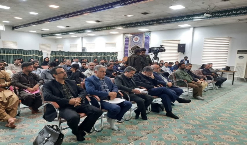 آغاز همایش دهیاران بشاگرد در طرح شهید خرازی 
