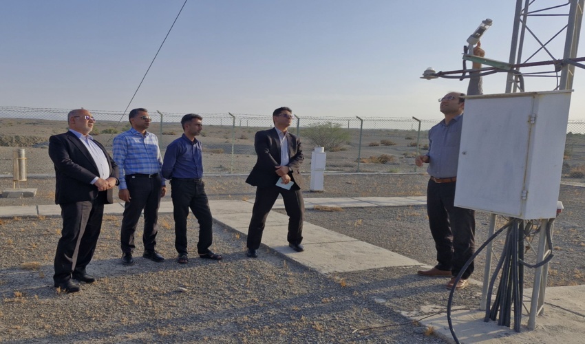 بازدید مدیر کل منابع طبیعی و آبخیزداری هرمزگان از ایستگاه تحقیقاتی معرف زوجی دهگین شهرستان رودان