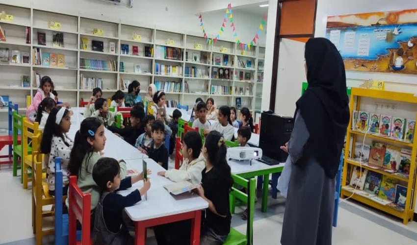 برگزاری دوره آموزشی و پویش نهال‌کاری در کانون پرورش فکری کودکان و نوجوانان بندرخمیر