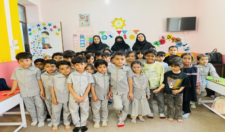 دوره آموزشی «محافظان کوچک طبیعت» در پیش‌دبستانی ماهان بندرخمیر برگزار شد