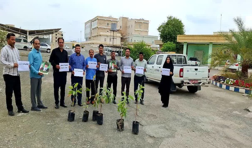 اجرای پویش "سرو ایران" در شهرستان رودان