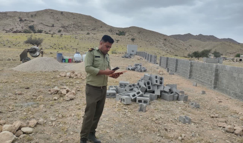 هشدار جدی به متخلفان؛ پایش مستمر اراضی ملی بستک با رویکرد پیشگیرانه