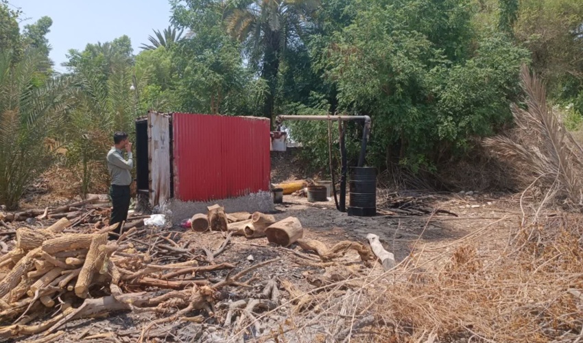 بررسی کوره احداثی ذغال در ایسین